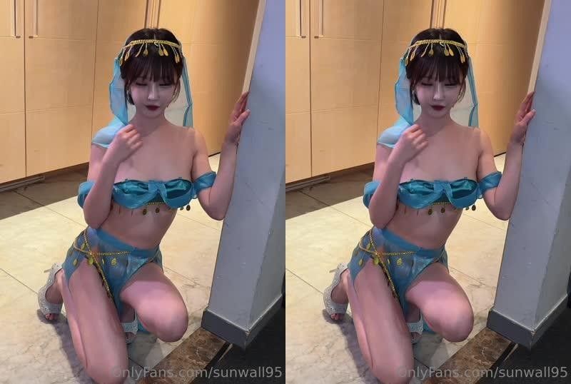 onlyfans_sunwall95 成人版阿拉丁公主 未成年别点喔